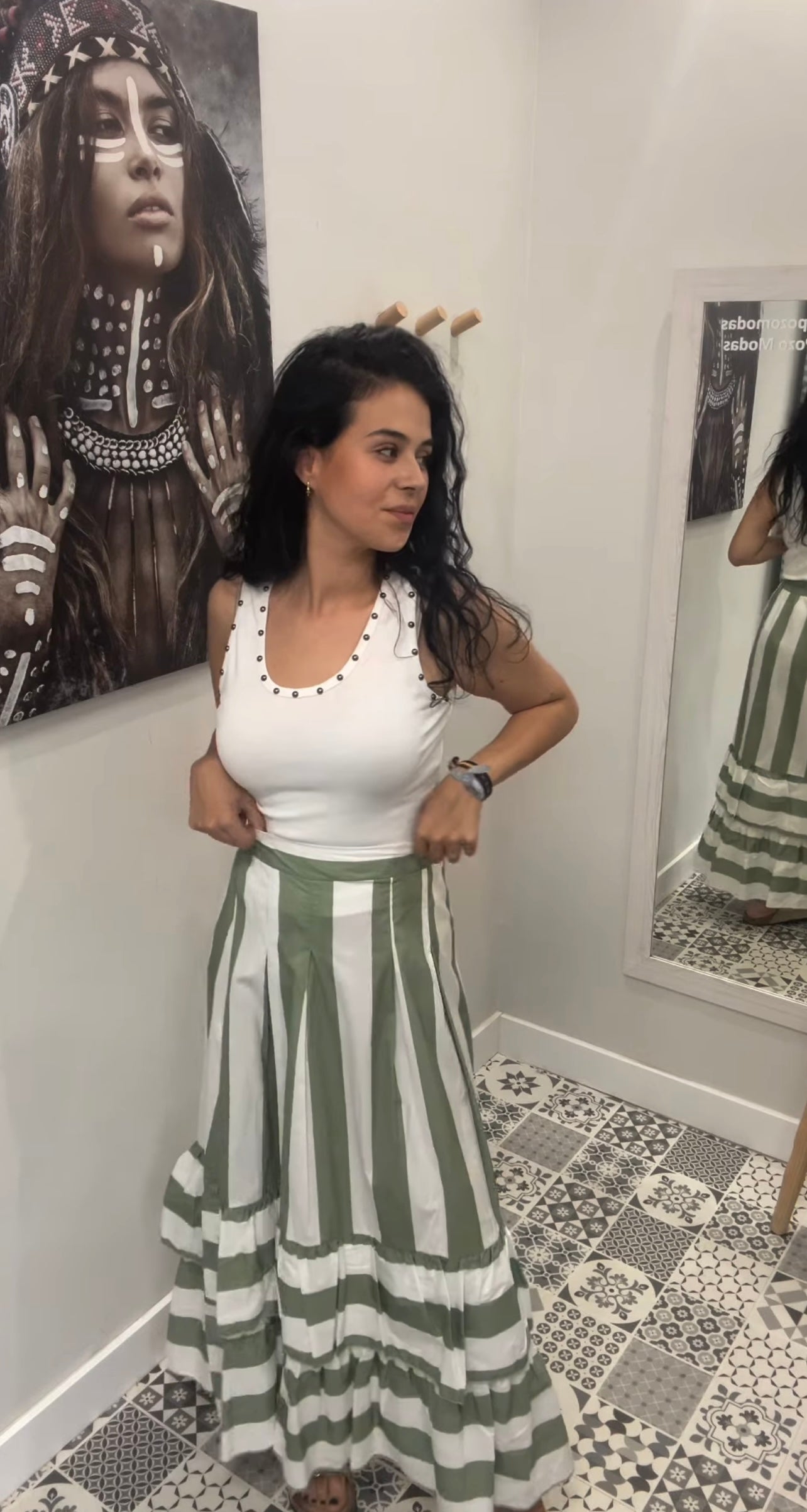 FALDA VOLANTE