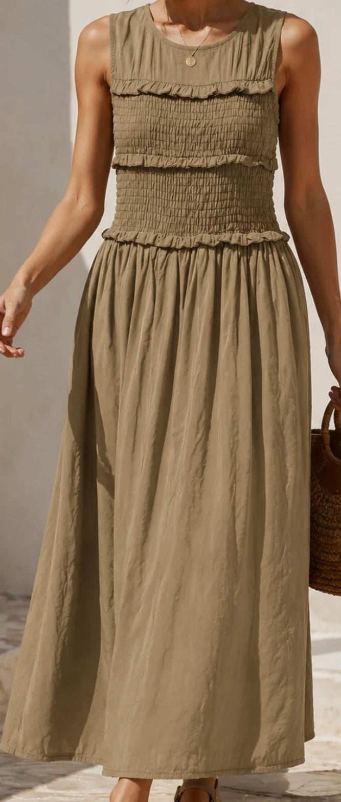 VESTIDO FRUNCE