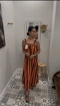 VESTIDO RAYAS CURVY