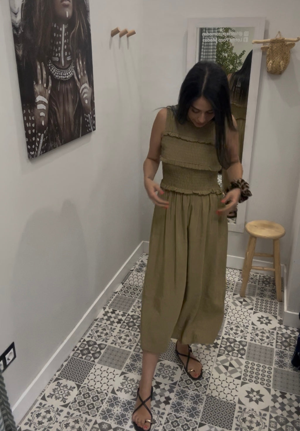 VESTIDO FRUNCE