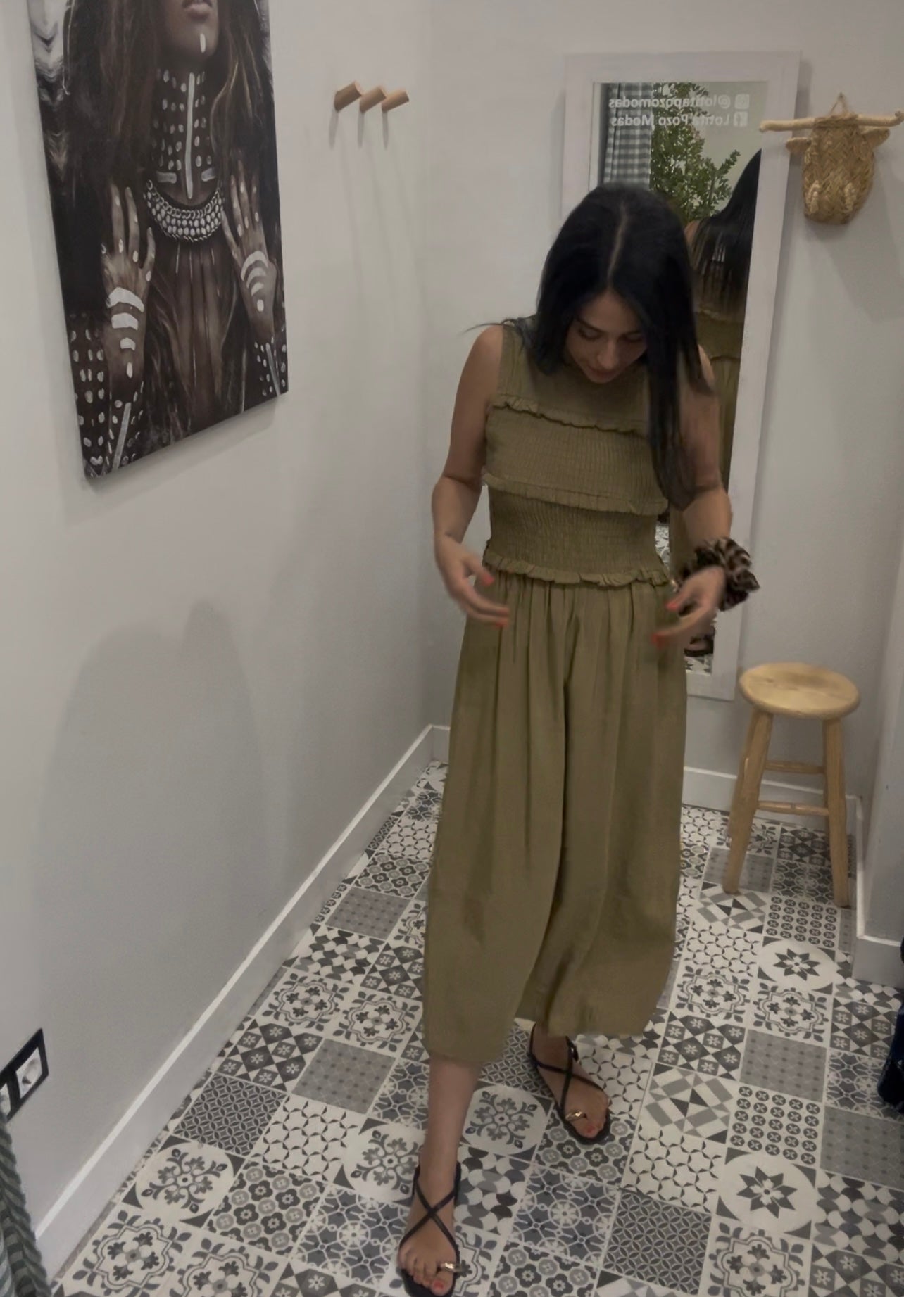 VESTIDO FRUNCE