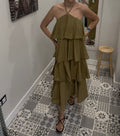 VESTIDO VOLANTES