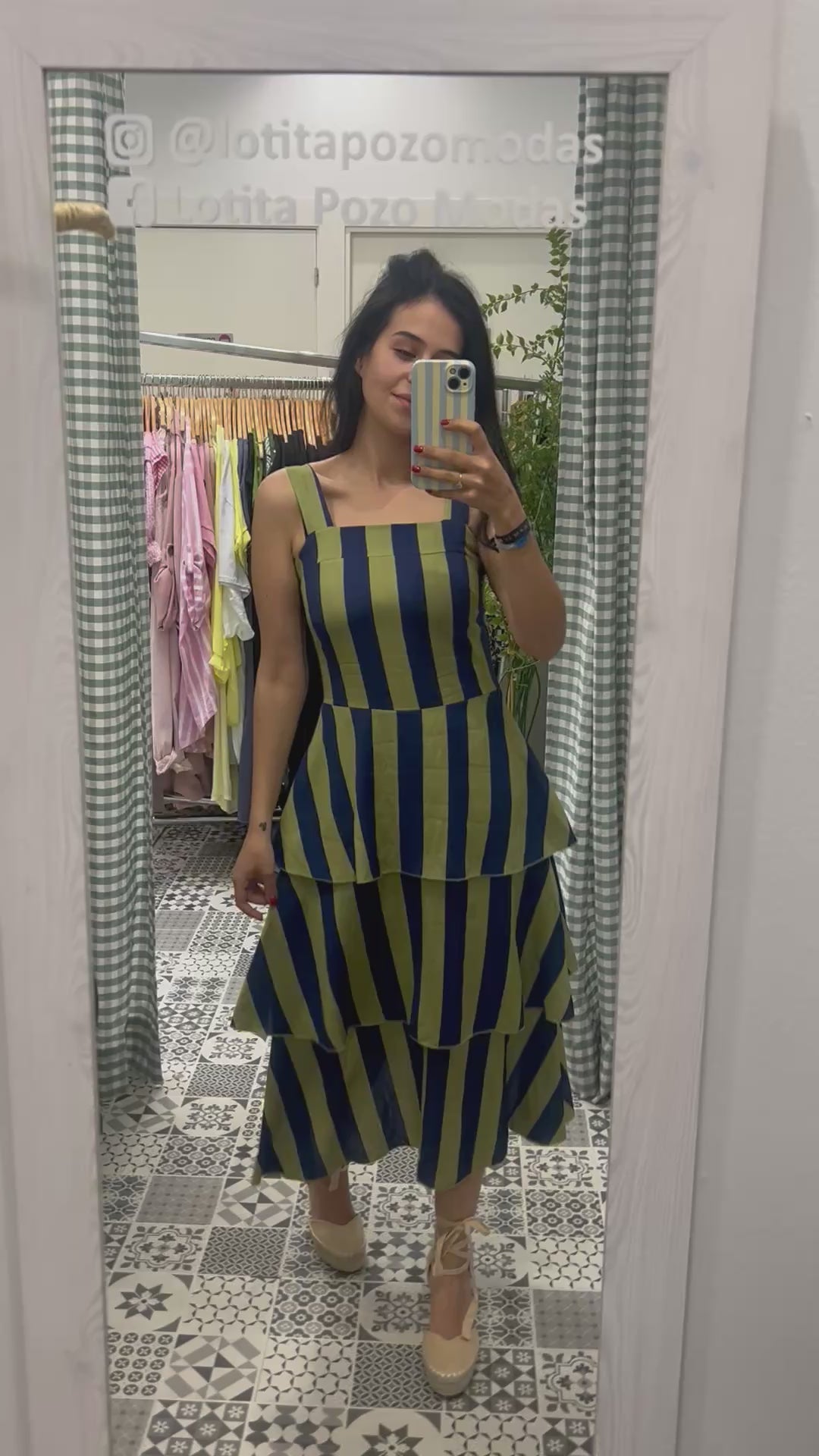 VESTIDO RAYAS BICOLOR